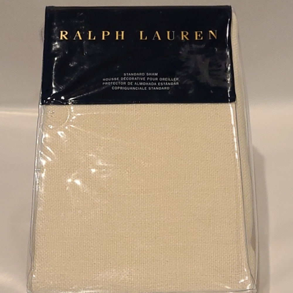 Ralph Lauren Standard Linen Sham NIP - Picture 7 of 7